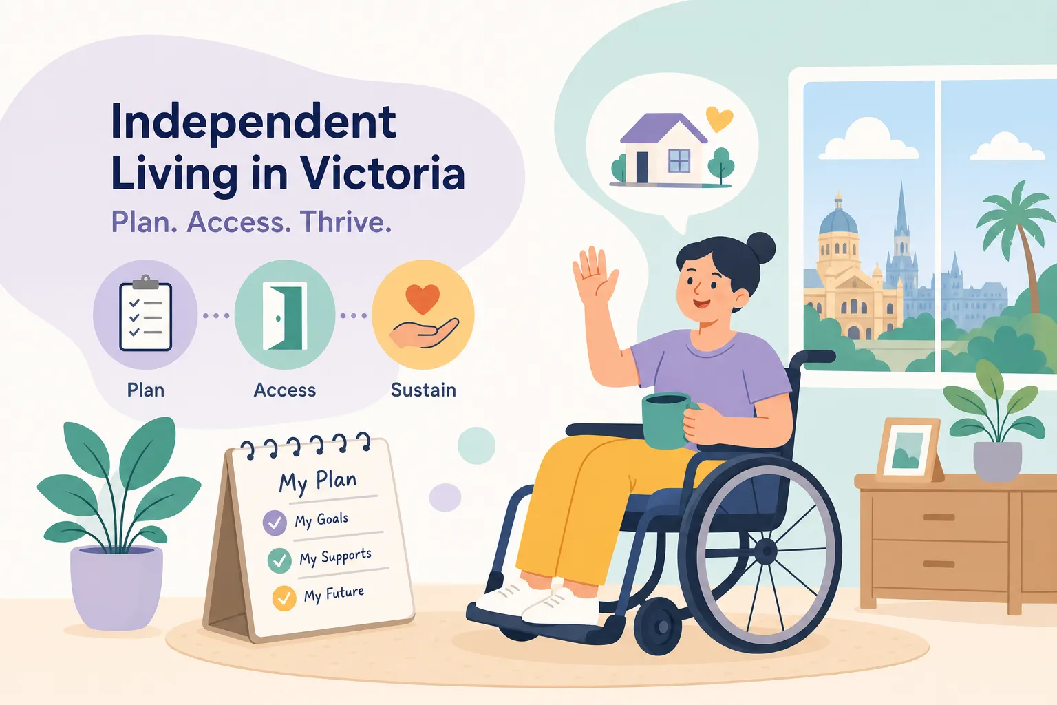 How independent living in Victoria works for NDIS participants: steps to plan, access and sustain supports